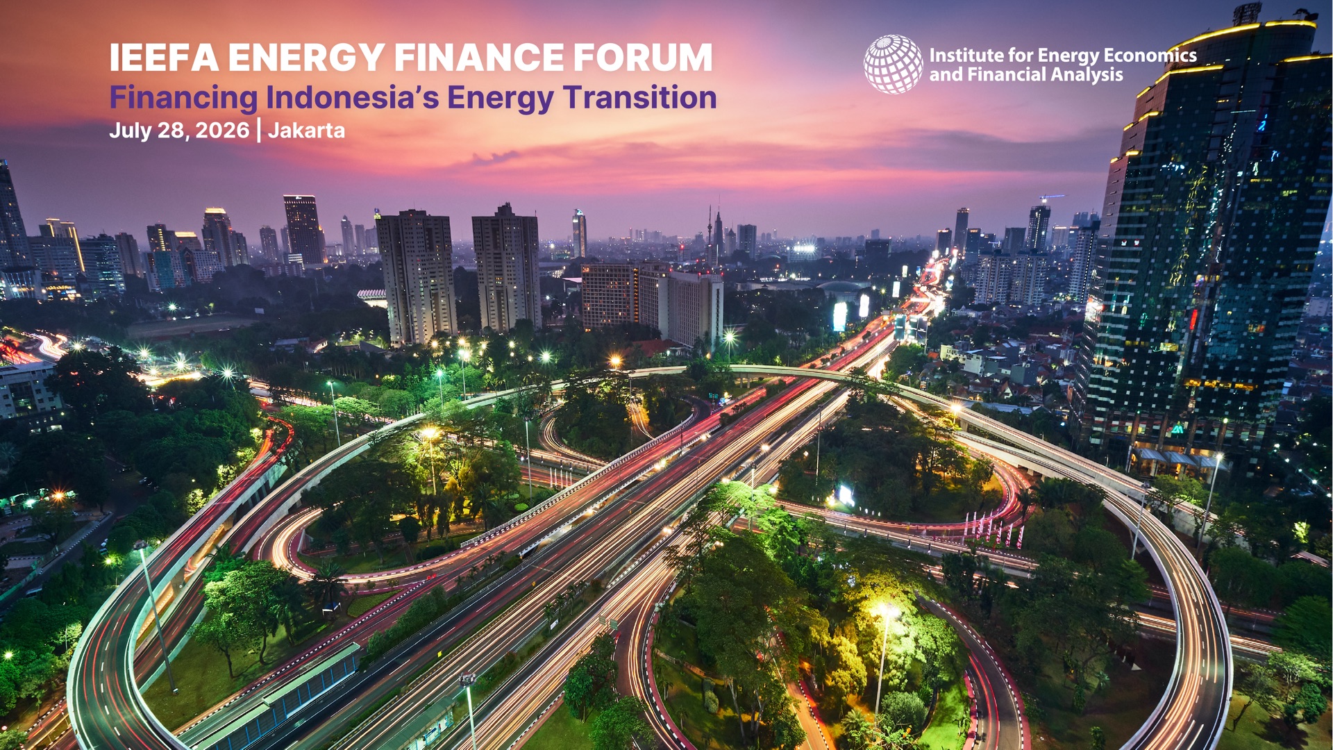 IEEFA Energy Finance Forum — Financing Indonesia's Energy Transition